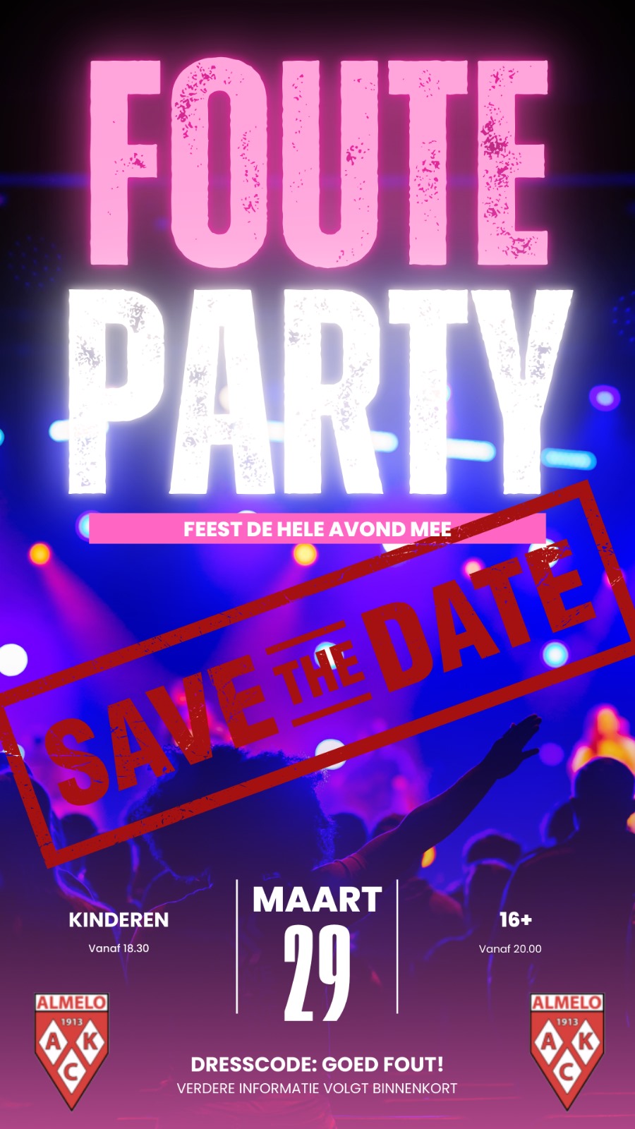 save the date foute party